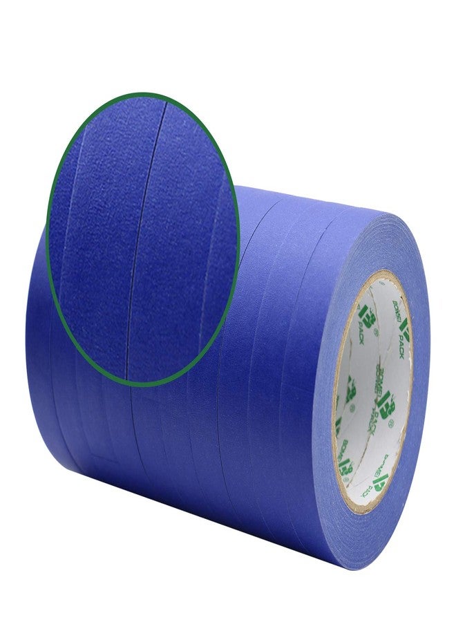 BOMEI PACK 10Pcs Blue Painters Tape, 5.5Mil 3/4in 55y, Residue Free Wall Painting Masking Tape with Sharp Lines - Image 4
