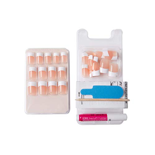 KISS Salon Acrylic French Nails Kit Sugar Rush Medium KSA02 (2 PACK) - Image 4