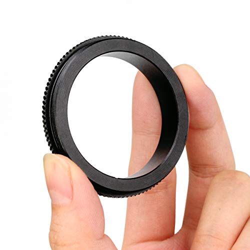 SVBONY SV130 M48 Male to M42 Male Telescope Adapter Knurling Design Black - Image 2
