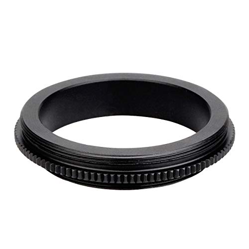 SVBONY SV130 M48 Male to M42 Male Telescope Adapter Knurling Design Black - Image 5
