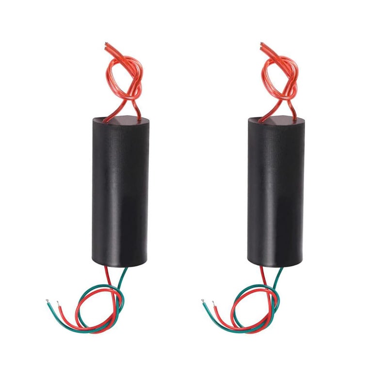 AEDIKO 2pcs High Voltage Generator DC 6-12V to 1000kV Boost Step-Up Inverter Arc Pulse Generator Power Module High Voltage Transformer - Image 1