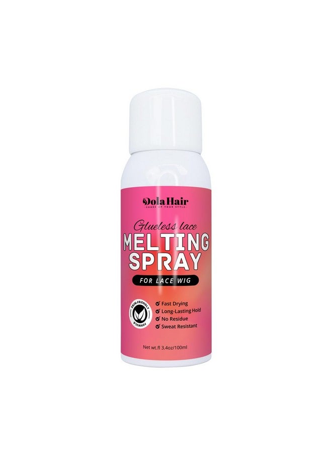 Dolahair - Lace Melting And Holding Spray For Glueless Wig Hair Adhesive For Wigs Wig Spray Medium Hold Edge And Hairline Protect Wig Spray Glue Spray Wig Melting Spray Lace Bond Spray - Image 1