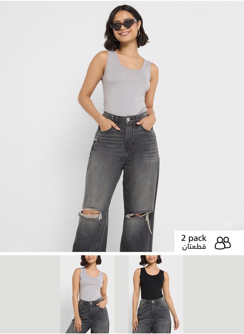 Ginger Basics - Multipack Racerback Vest - Image 1