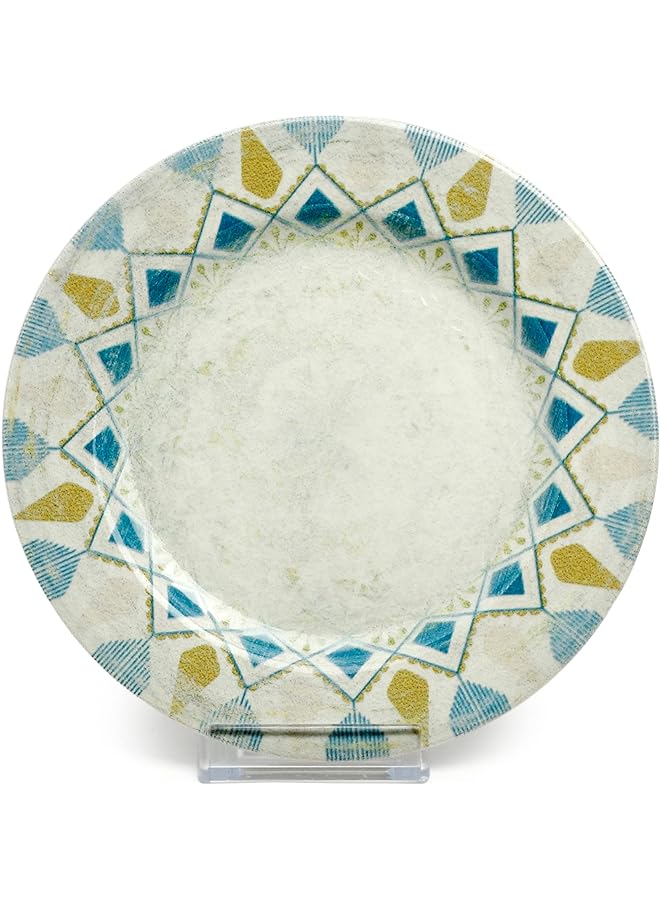 EDESSA Montessa Dessert Plate 20Cm Elegant Porcelain Ceramic Plate For Indulgent Desserts - Image 1