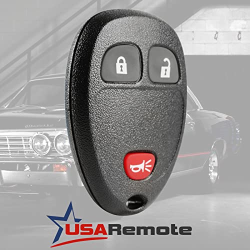 USARemote Keyless Entry Remote Ignition Key Fob fits Chevy Silverado Traverse Avalanche Equinox Express / GMC Acadia Savana Sierra / Pontiac Torrent / Saturn Vue Outlook (15913420) - Image 2