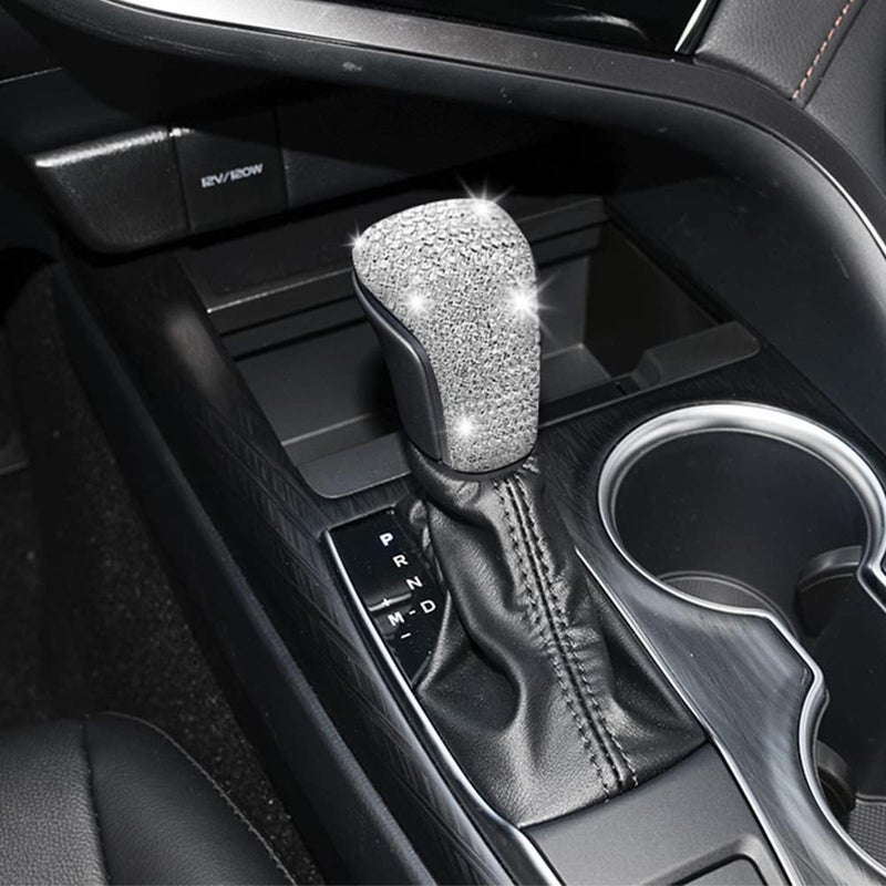 CUCHIYUN Bling Camry Car Accessories Gear Shift Knob Head Decals Stickers Gear Shift Lever Cover Compatible with Toyota Camry 20232018 Carola 2023 2022 2021 2020 Shifter Gear Lever Decals - Image 4