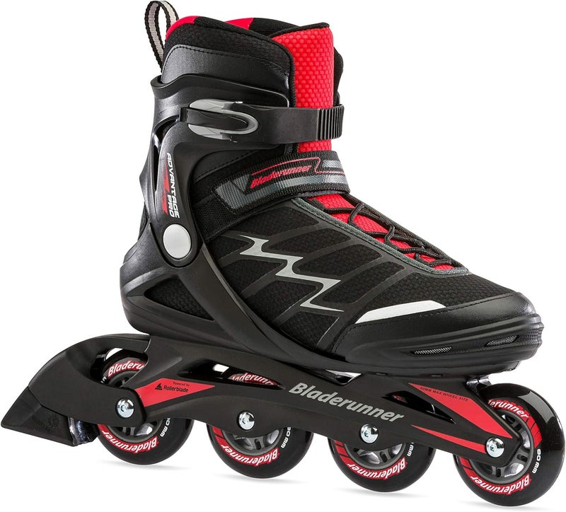 ROLLERBLADE Bladerunner by Advantage Pro XT Men's Adult Fitness Inline Skate, Black and Red, Inline Skates, 11 - Image 1