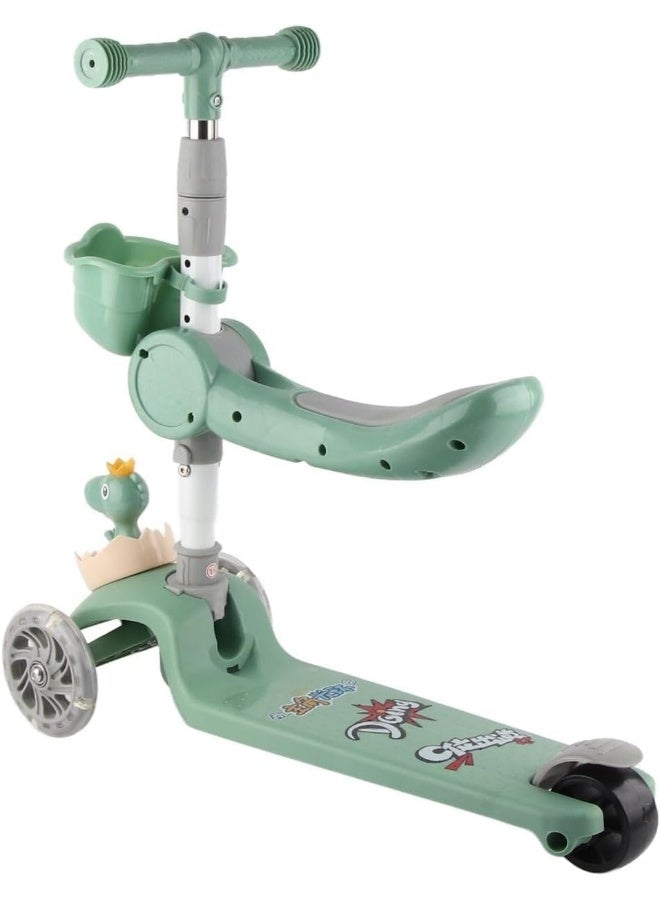 3 Wheel Kick Scooter for Kids Adjustable Height PU Wheels Best Gifts for Children from 3 to 16 Year-Old - Image 4