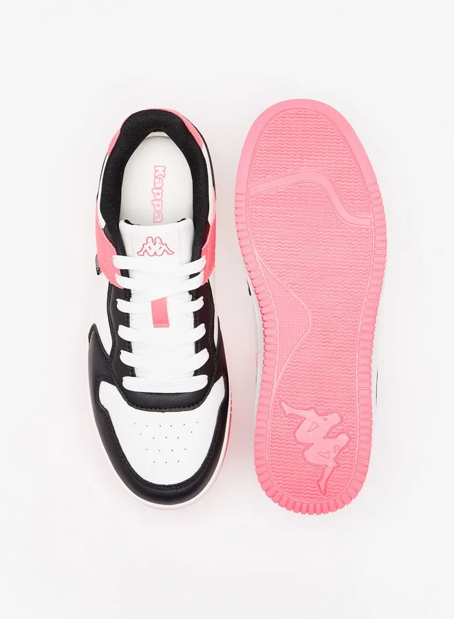 كابا Women'S Colourblock Casual Sneakers With Lace-Up Closure