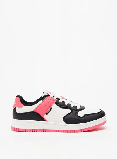 كابا Women'S Colourblock Casual Sneakers With Lace-Up Closure