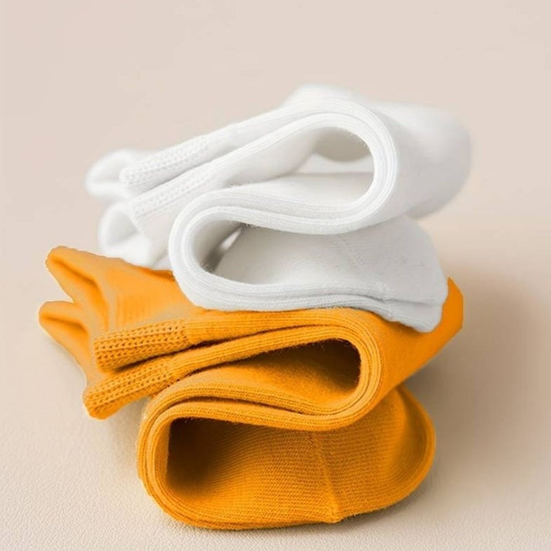 Kral Socks Colorful (6 Pairs) Lycra Cotton Combed Cotton Women's Booties Socks - Image 4