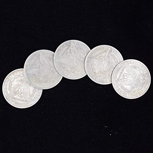 Fogilas 10 Pcs Steel Morgan Dollar 38cm Dia Magic Tricks Can Be Sucked Props Accessories Used AppearingDisappearing Coin Magie Props - Image 5
