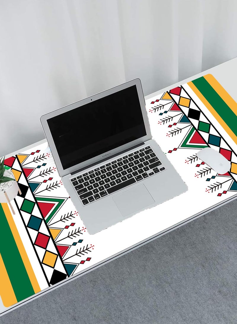 TrueMart Large Desk Mouse Pad, Waterproof Gaming Mouse Pad, 800 x 300 x 3mm, 31.5 x 11.8 x 0.157in, Gaming Mouse Pad, XXL Desk Mat, Non-Slip Desk Mat, XL Gaming Mouse Pad, Thick Rubber Desk Pad Mouse Pad, Suitable for Gaming, Office, and Home Use  - Image 1