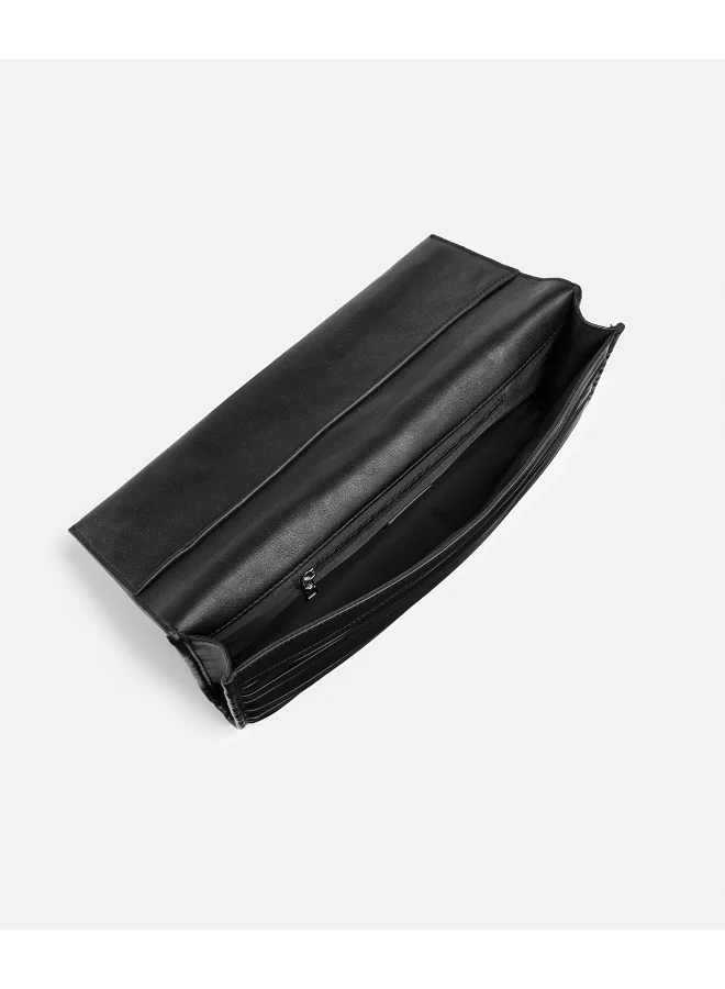 Ipekyol Contrast Textured Clutch