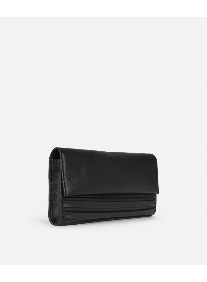 Ipekyol Contrast Textured Clutch