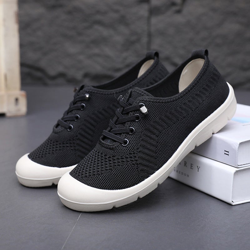 Women's Soft Sole Slip-on Canvas Shoes - Image 3