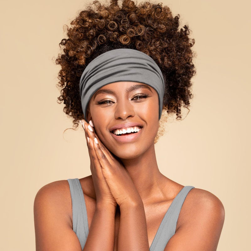 DiyJibb Headbands for Women, 7PCS Wide Cloth Hair Bands for Workout, Yoga, Skincare & Daily Wear, Soft & Stretchy - Image 5