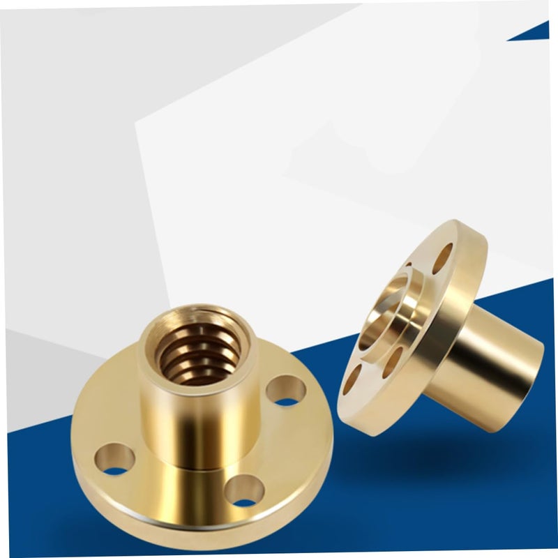 Copper Trapezoidal Screw Nuts 4pcs For Printer Stepper Motor CNC Linear Rail - Image 5