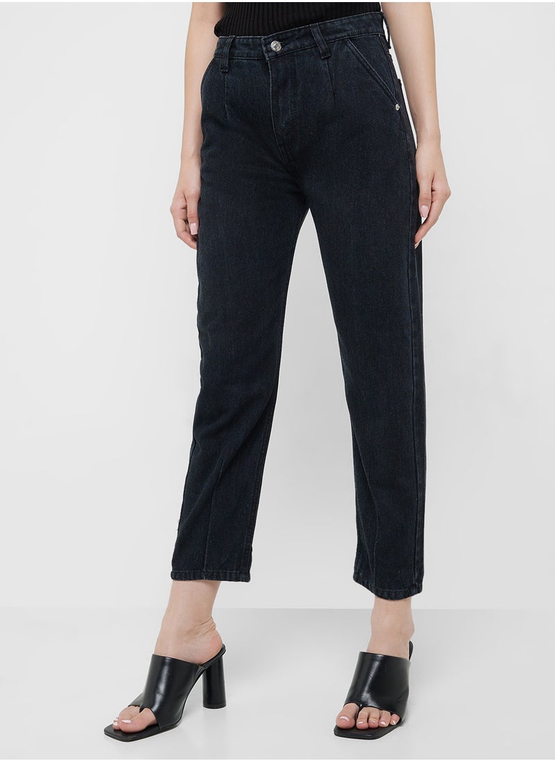 Ginger High Rise Mom Jeans  - Image 2