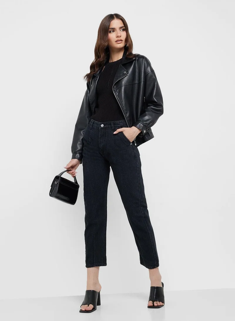 High Rise Mom Jeans