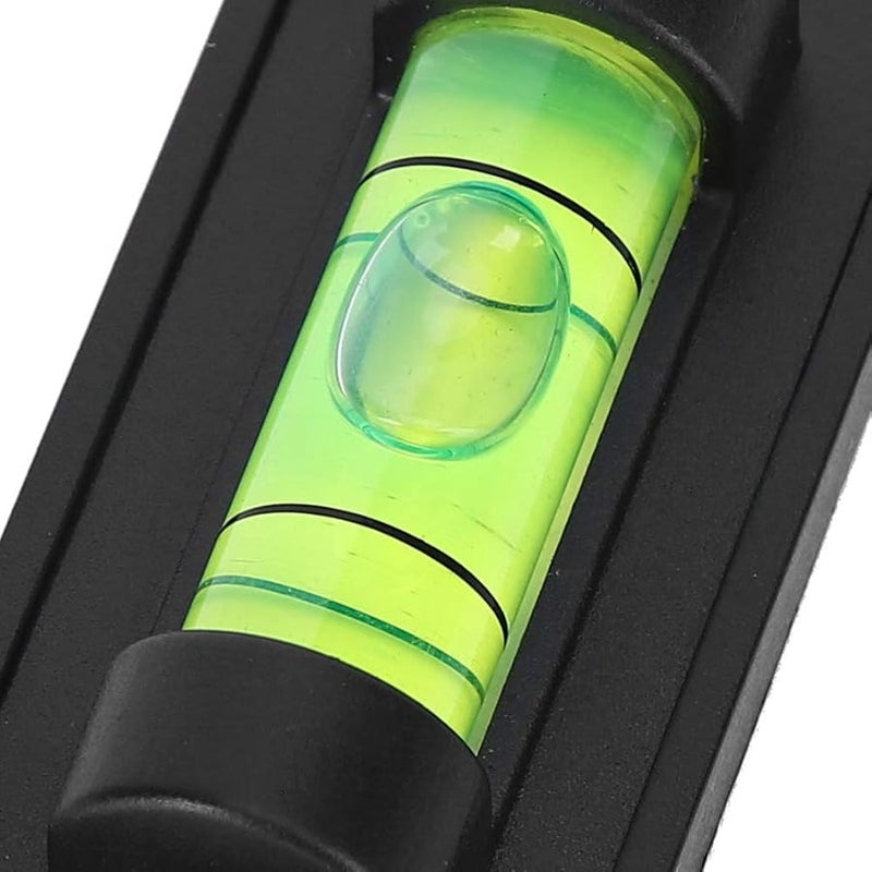 5Pcs Black Mini Plastic Bubble Air Level Square Spirit Level For Tripod Adjustment - Image 3
