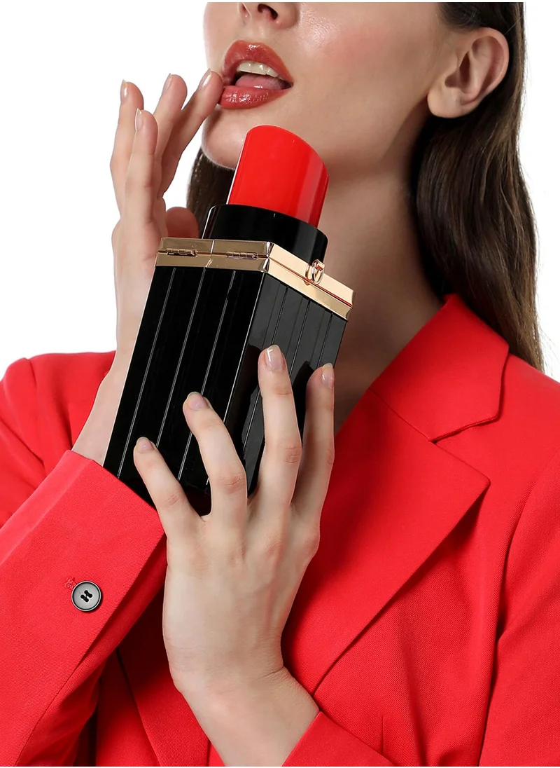 Haute Sauce The Rouge Clutch Bag - Onyx Black