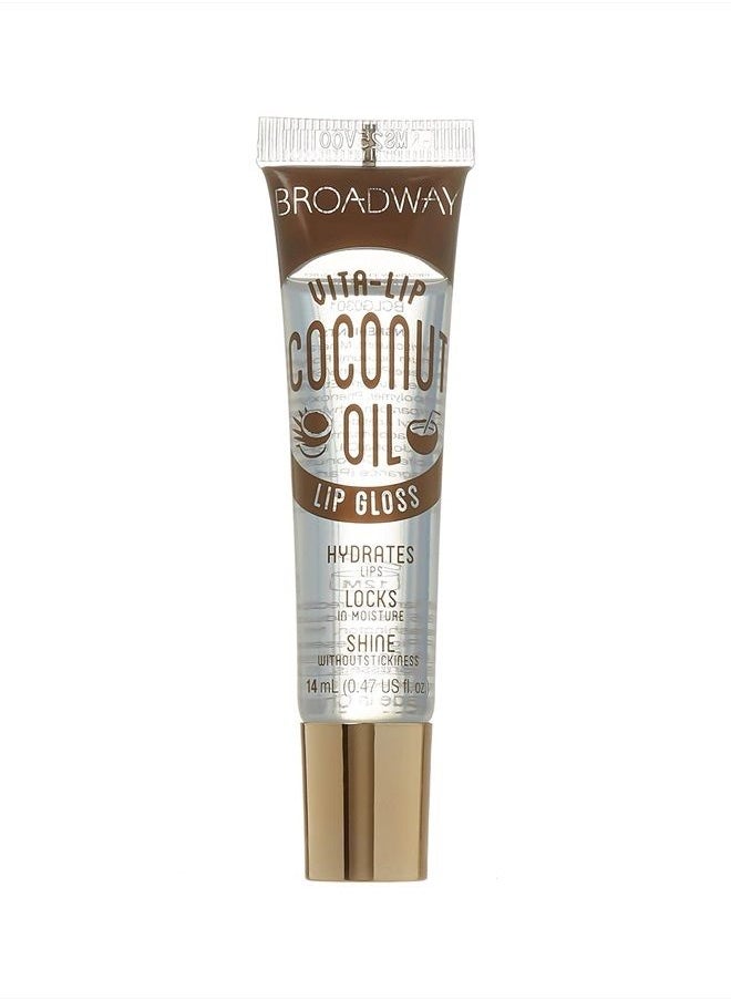 Broadway Pack Of 5 Broadway Vita-Lip Gloss - Mint Oil, Coconut Oil, Rosehip Oil, Mango Butter, Argan Oil  - Image 5