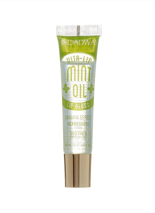 Broadway Pack Of 5 Broadway Vita-Lip Gloss - Mint Oil, Coconut Oil, Rosehip Oil, Mango Butter, Argan Oil  - Image 3