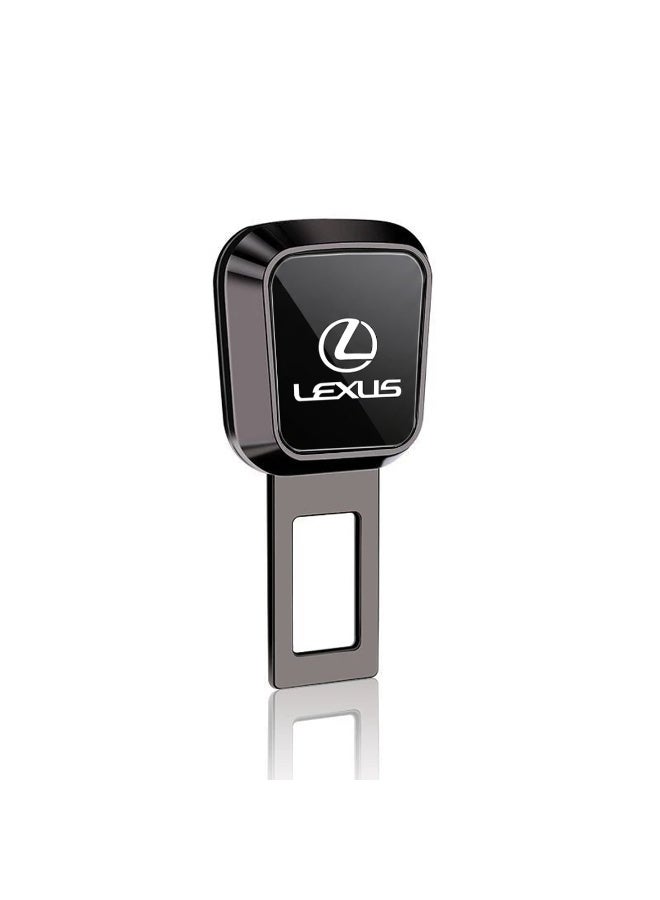 مُطوِّل حزام الأمان لسيارات LEXUS - مشبك معدني لتمديد حزام السلامة، تصميم عالمي يناسب مختلف المركبات (السيارات وسيارات الدفع الرباعي)، يوفر قيادة مريحة، مصنوع من سبيكة معدنية متينة. - Image 3