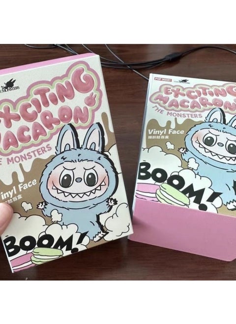 [متوفر] صندوق أعمى من Bubble Mart Heart Macaron Vinyl Doll Rag Doll - اللون: صندوقان أعمى [نمط عشوائي] - الارتفاع: لا يمكن إرجاع سلسلة الصندوق الأعمى بعد التفكيك