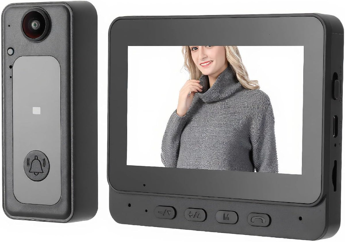 diyeeni Diyeeni Video Doorbell Intercom 4.3 inch Z9B01643F5E313AB826D4Z