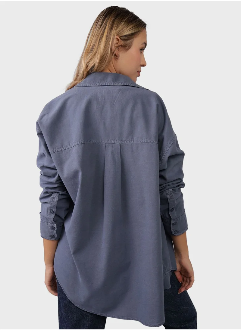 امريكان ايجل Essential Button Down Shirt