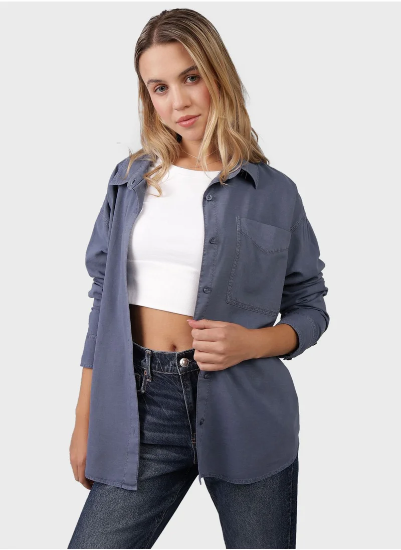 امريكان ايجل Essential Button Down Shirt