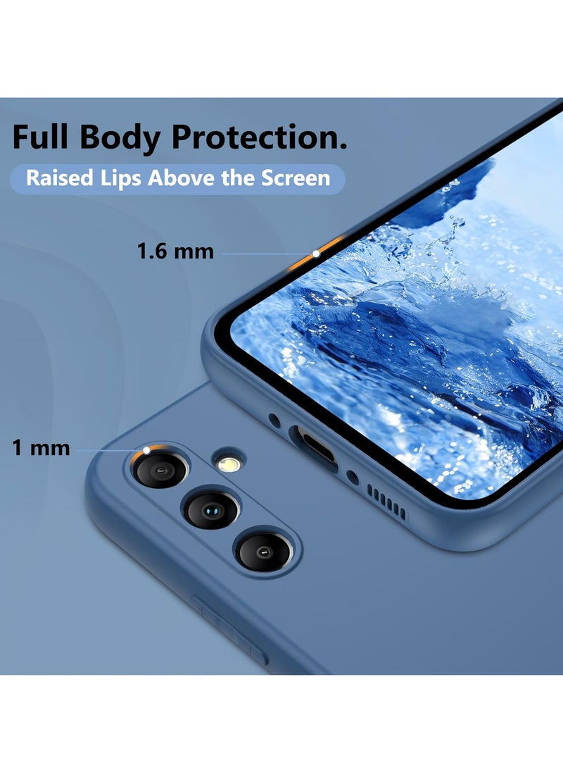 Generic Samsung Galaxy A55 5G Case Cover Soft Silicone Slim fit Case Light weight Back Cover Matte Finish Shockproof Cover for Samsung Galaxy A55 5G  - Image 2