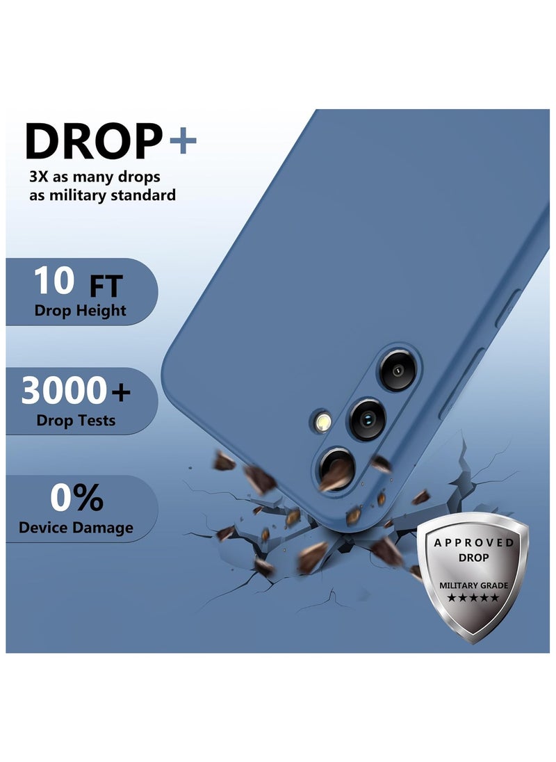 Generic Samsung Galaxy A55 5G Case Cover Soft Silicone Slim fit Case Light weight Back Cover Matte Finish Shockproof Cover for Samsung Galaxy A55 5G  - Image 3