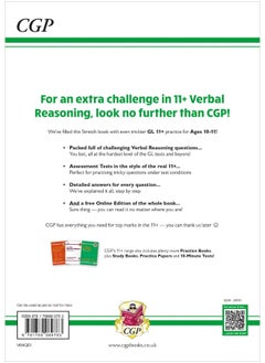 11+ GL Verbal Reasoning Stretch Practice Book & Assessment Tests - Ages 10-11 (with Online Edition)  - Image 2