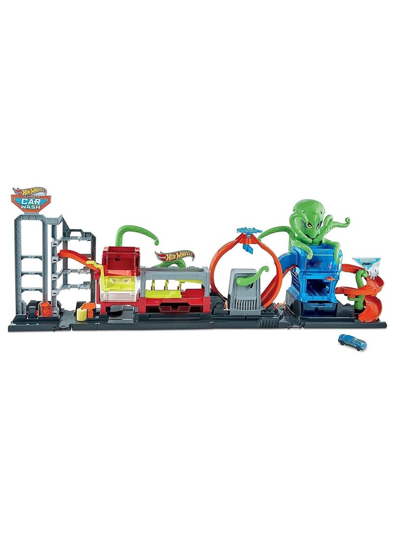 Hot Wheels - Hot Wheels City Ultimate Octo Car Wash Playset with Water Tanks - Image 1