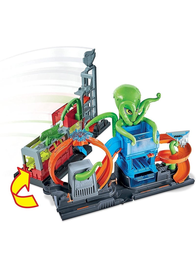 Hot Wheels - Hot Wheels City Ultimate Octo Car Wash Playset with Water Tanks - Image 1