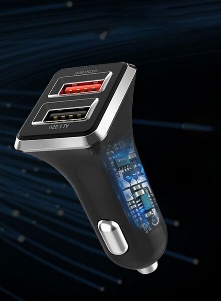 ويكومي شاحن سيارة  WP-C19B | 1USB 3.1A +QC3.0 - Image 2