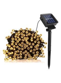 Generic Lamker 5 m 50 LED Solar String Lights Outdoor Waterproof 8 Modes Warm White Fairy Lights for Garden, Patio, Balcony, Window, Fence, Tree, Wedding, Fairy Lights, Decorative  - Image 1