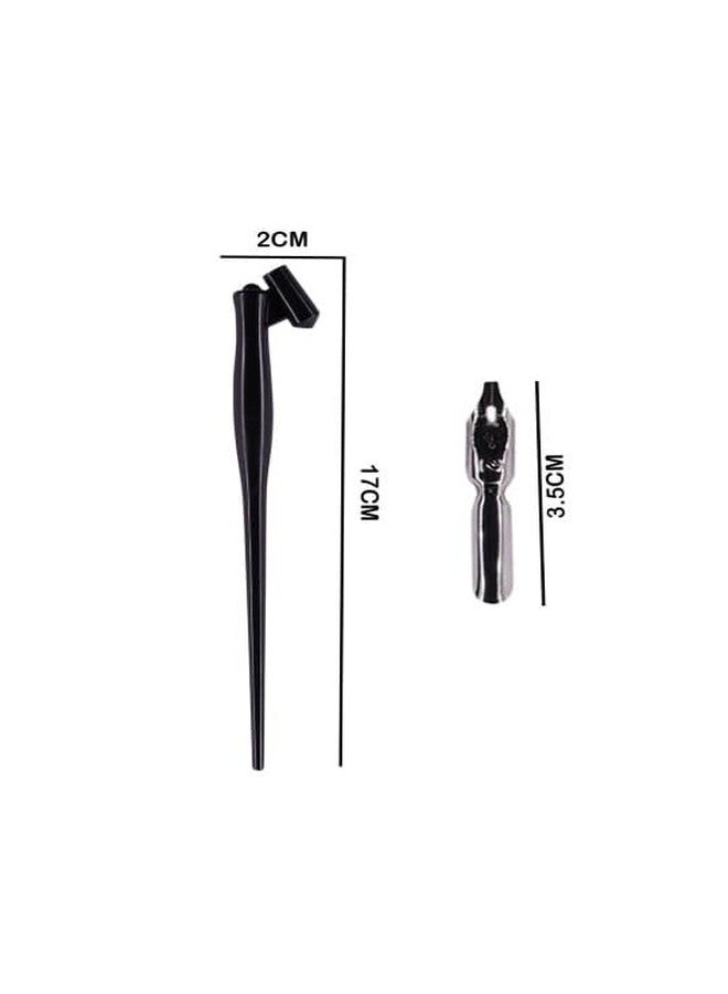 Dip Pen Oblique Calligraphy Pen Holder Set Of 1,Black - Image 2