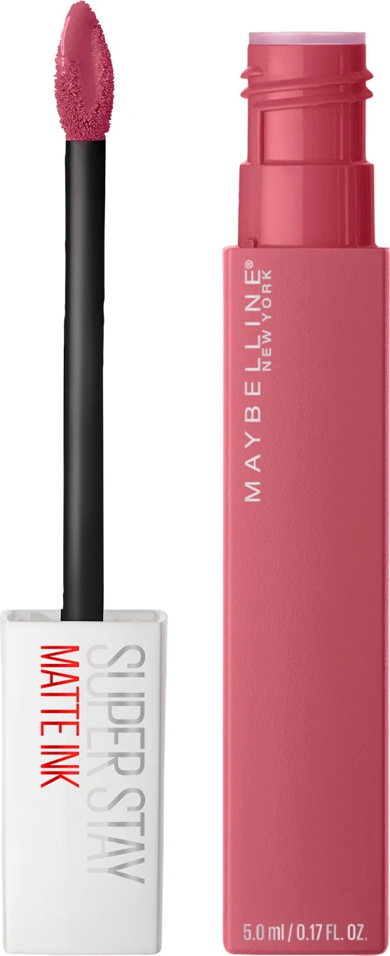 MAYBELLINE NEW YORK Super Stay Matte Ink Liquid Matte Lipstick - 180 Revolutionary - Pink