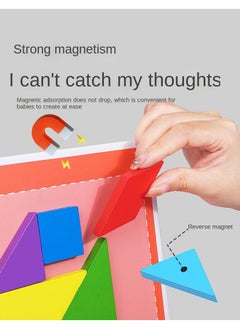 Y&D Magnetic Tangram Intelligence Puzzle Building Blocks Toy  - Image 5