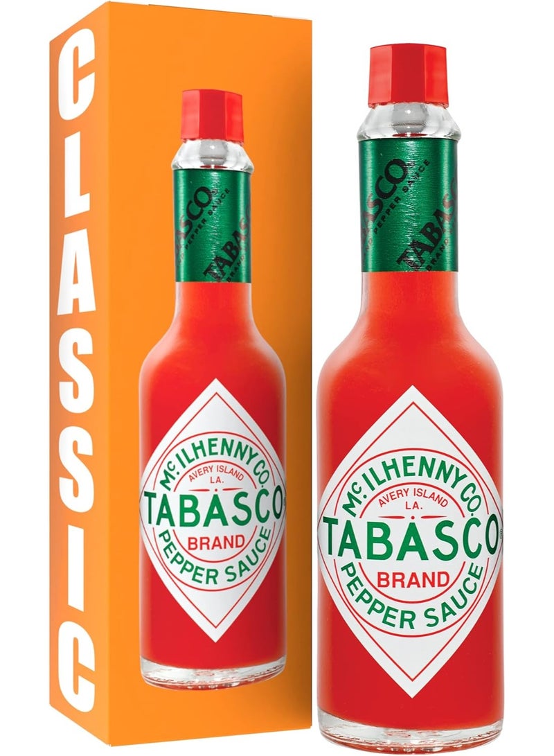 TABASCO Brand Classic Pepper Sauce  Original Flavour Hot Sauce  Signature Heat for All Dishes - Image 1