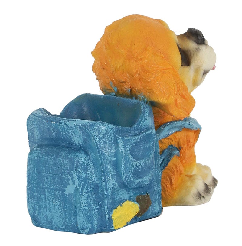Storescent Cute Dog Decorative Pen Stand for Gift office Desk Kids Study Table, Multicolor - Image 3