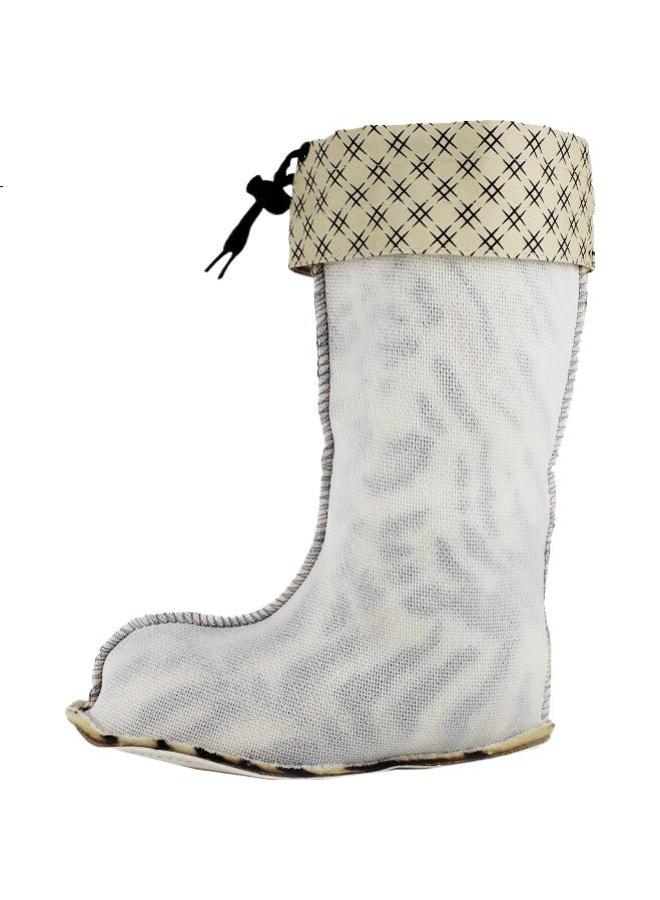 Warrior Women'S Mid-High Cotton Rain Boot Liner 8863 Mid-Calf Fleece Liner Size 38 (Fleece Liner Only, No Shoes) - Image 3