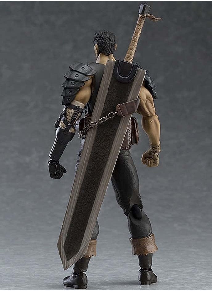 General Berserk Guts Figma Action Figure Toy With Accessories Movable Joints Anime Figures Statue Character Collection Cartoon Game Doll Model Desktop Decorations Party Gift  - Image 3