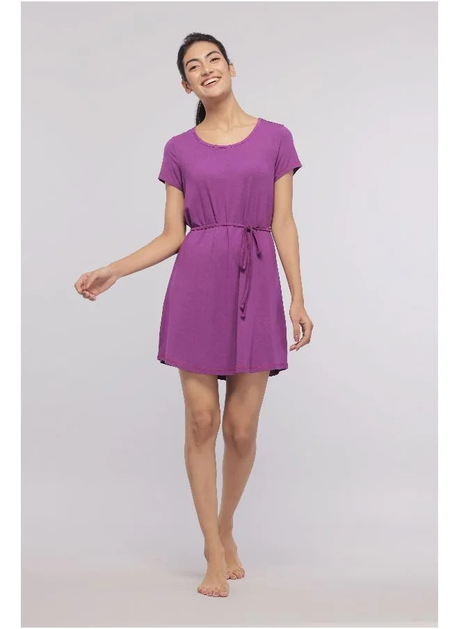 نسيسيرا Breezy Purple Sleep Dress
