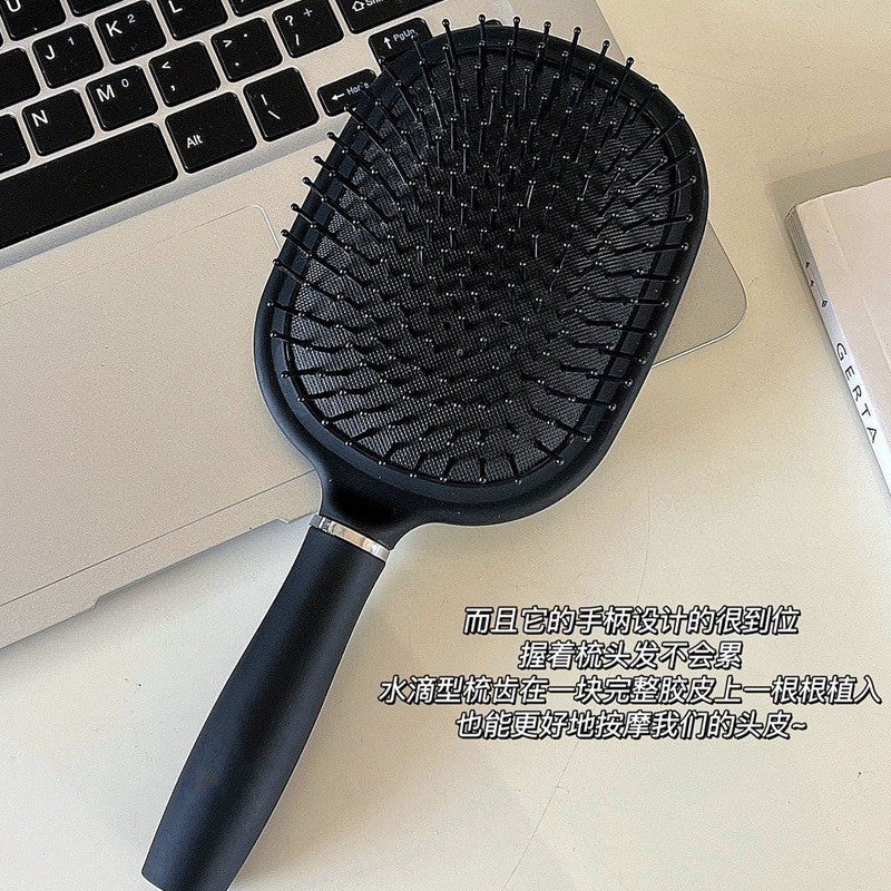 Generic British ELIDOR same style air cushion comb Internet celebrity massage comb air bag comb Lotus Wood large board comb lady comb universal style British comb