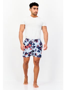 Adidas Men Floral Print Board Short, Multicolor  - Image 2